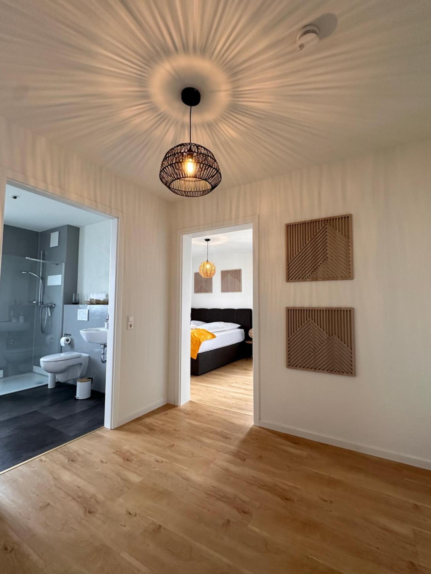 شقة Amao-Sepia I 86Qm I King-Size Beds I Netflix I Privat Balcony I Free Parking I Near Europapark رينهاوسن المظهر الخارجي الصورة
