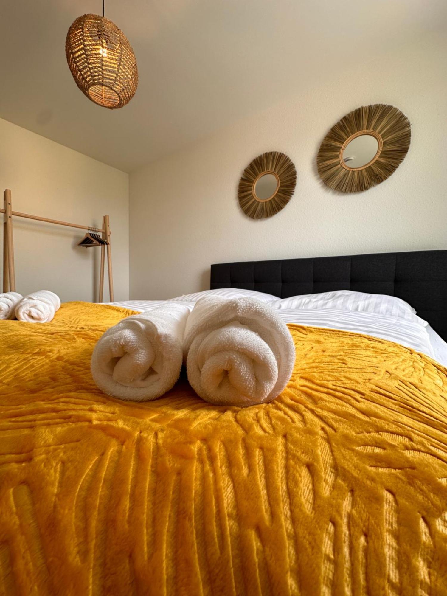 شقة Amao-Sepia I 86Qm I King-Size Beds I Netflix I Privat Balcony I Free Parking I Near Europapark رينهاوسن المظهر الخارجي الصورة