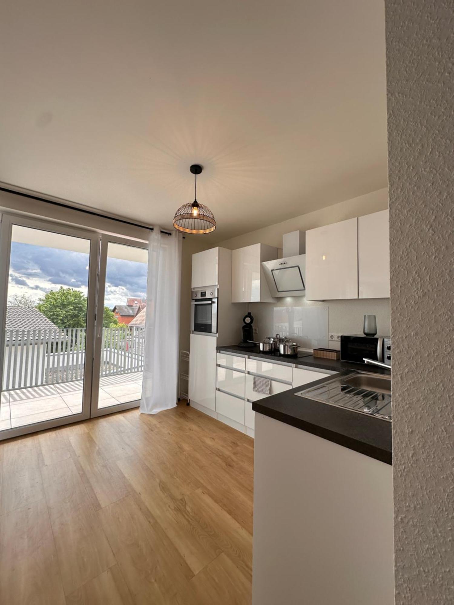شقة Amao-Sepia I 86Qm I King-Size Beds I Netflix I Privat Balcony I Free Parking I Near Europapark رينهاوسن المظهر الخارجي الصورة