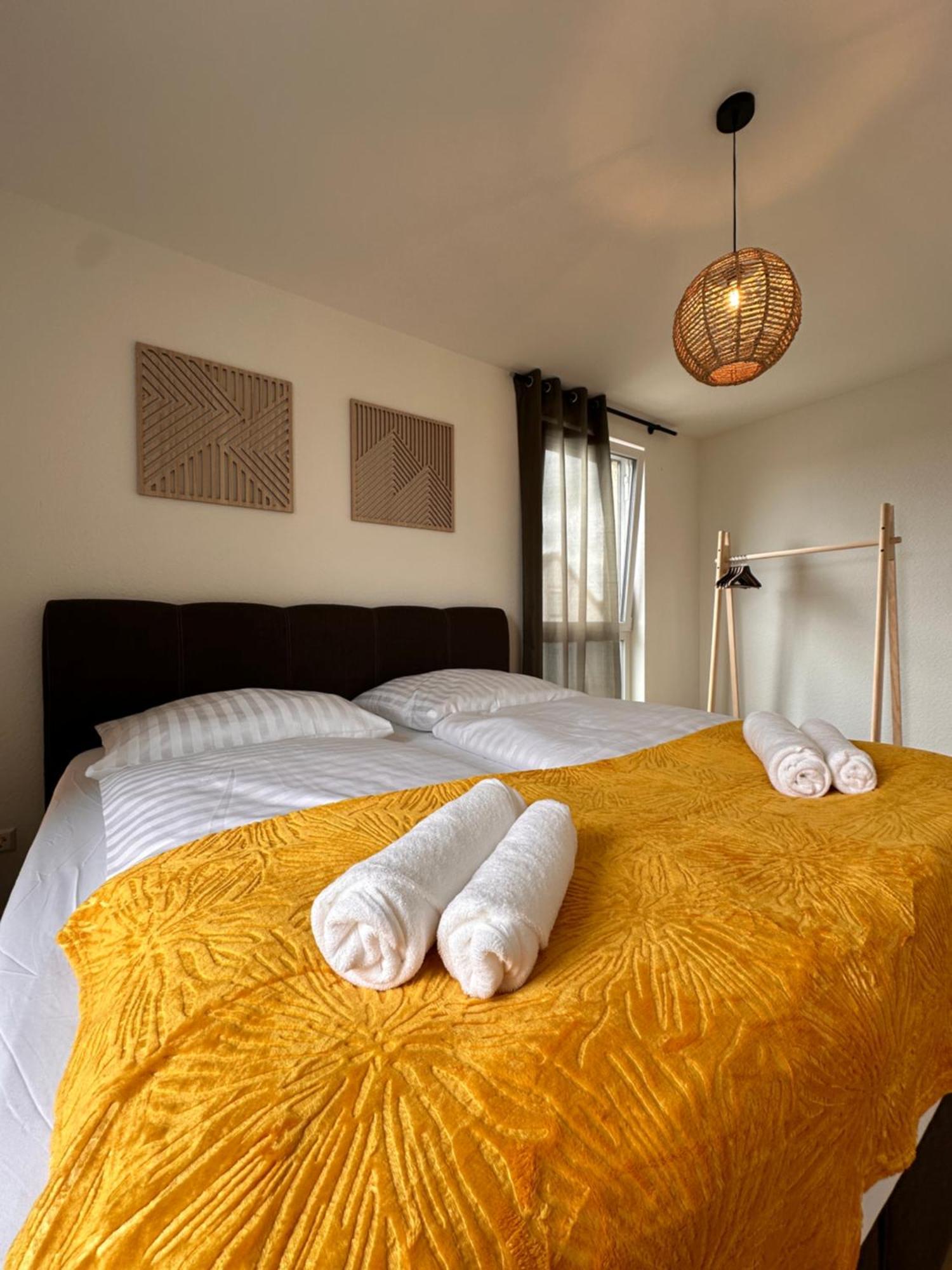 شقة Amao-Sepia I 86Qm I King-Size Beds I Netflix I Privat Balcony I Free Parking I Near Europapark رينهاوسن المظهر الخارجي الصورة